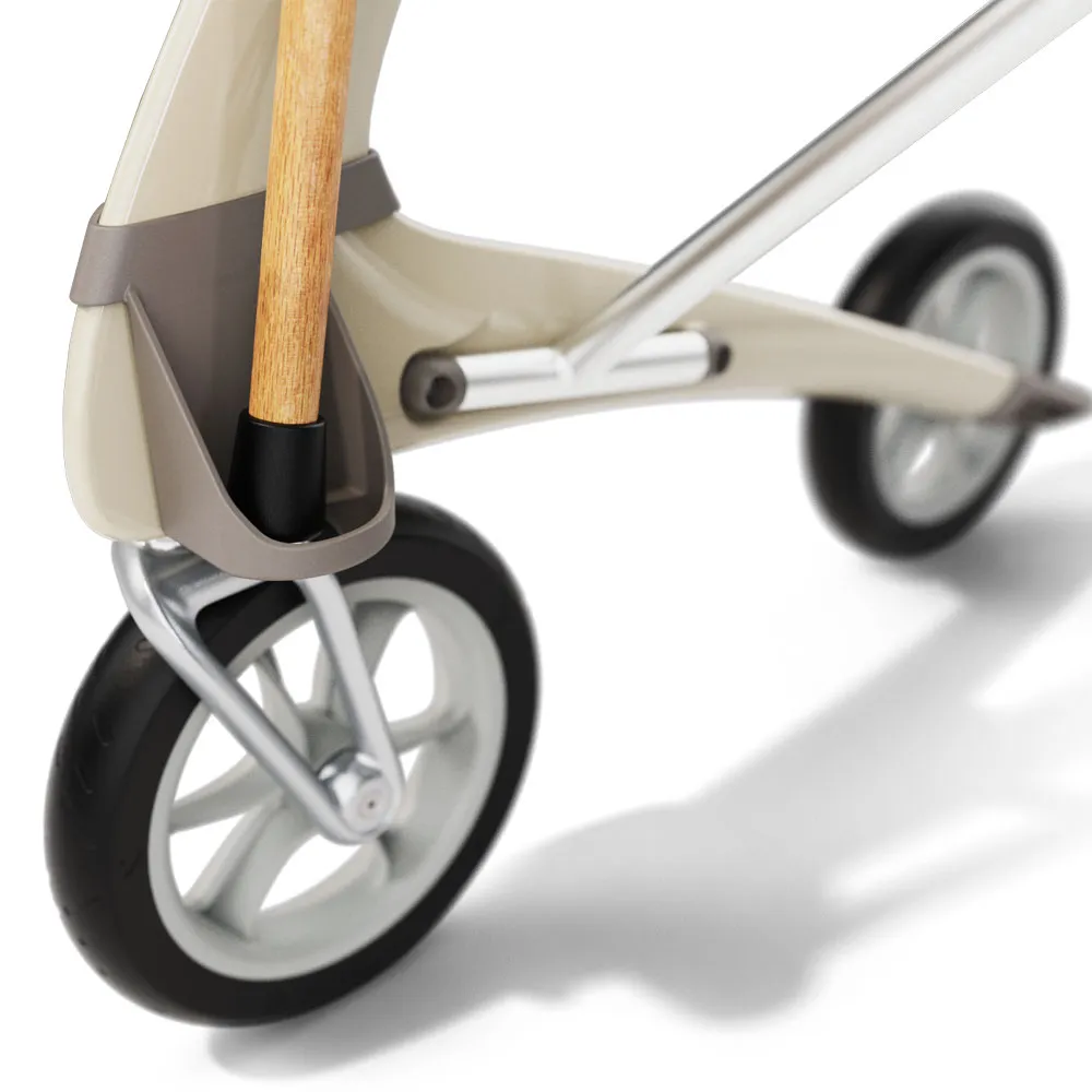 CarbonUltralightRollator-White-Accessory-CaneHolderRight-Close-Up3-byACRE.webp