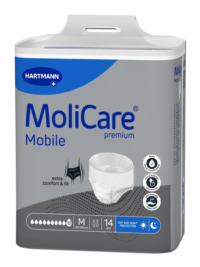 [166041] Changes Mobiles - Pants - MoliCare Premium Mobile 10g (Medium, Sachet 14pcs)