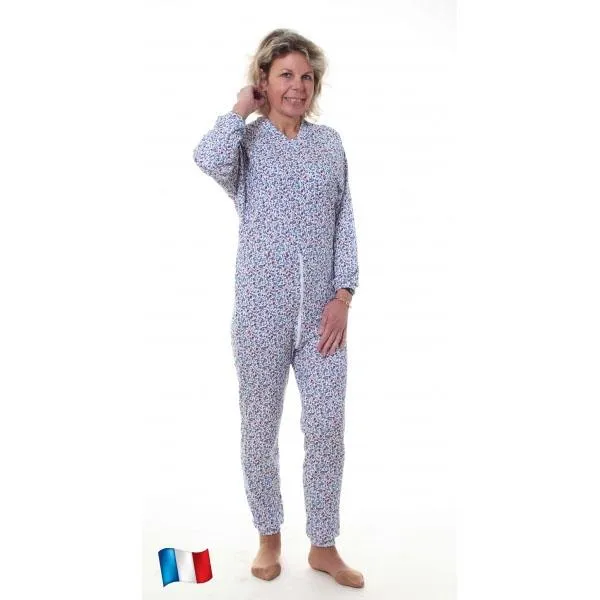 [5471] Grenouillère confort 100% coton (Vert Uni, 36/38)