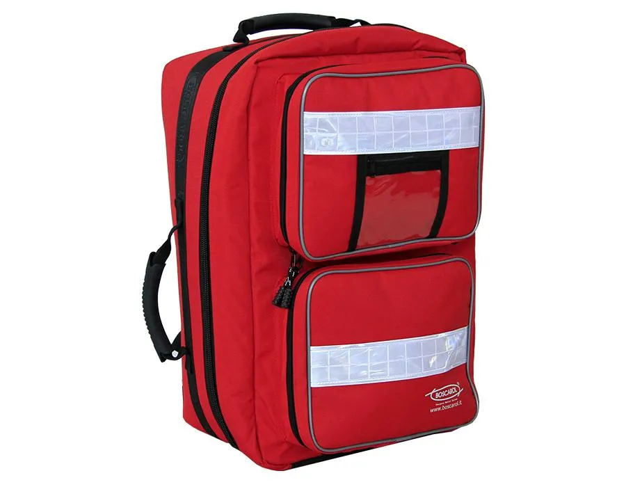 [BOR 86000] Sac d'urgence pour oxygène - Dura rouge
