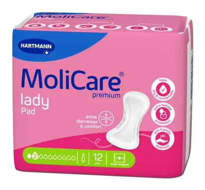 Couches Anatomiques Molicare Premium Lady Pads 2g