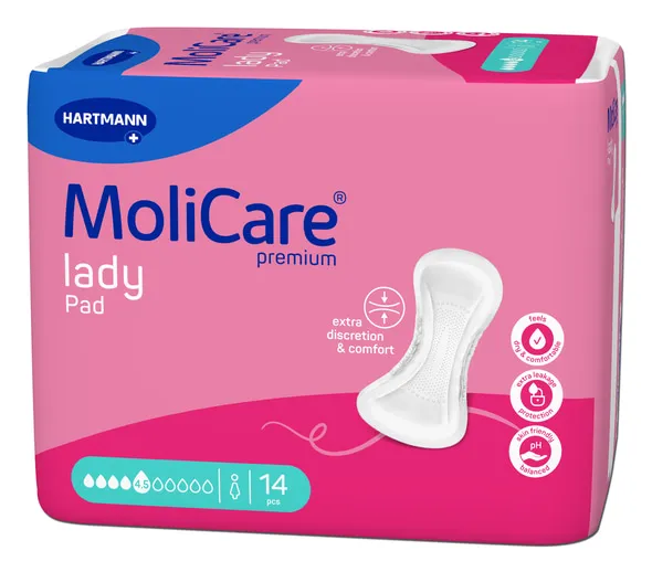 Couches Anatomiques Molicare Premium Lady Pads 4,5g