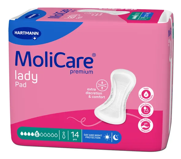 Couches Anatomiques Molicare Premium Lady Pads 5g