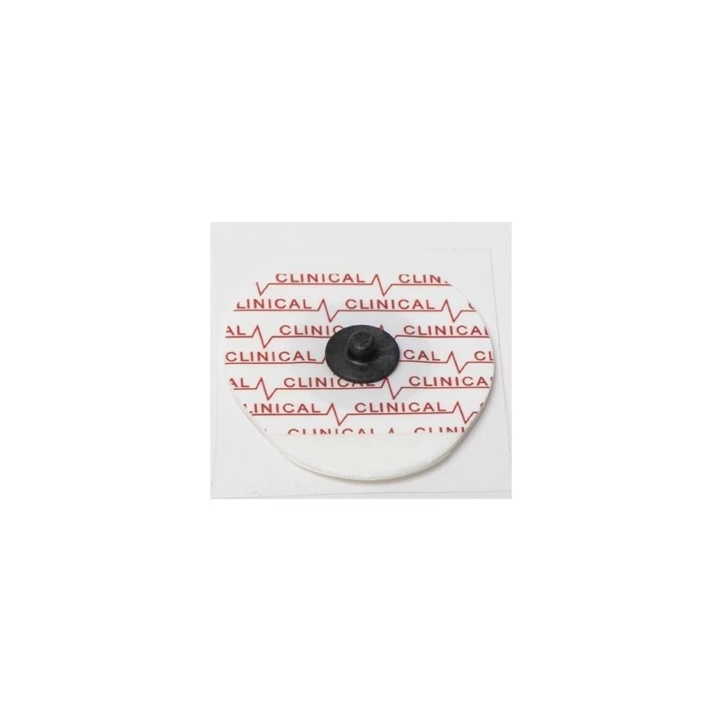Electrodes ECG prégélifiées support mousse Carbone 30mm - 30pcs