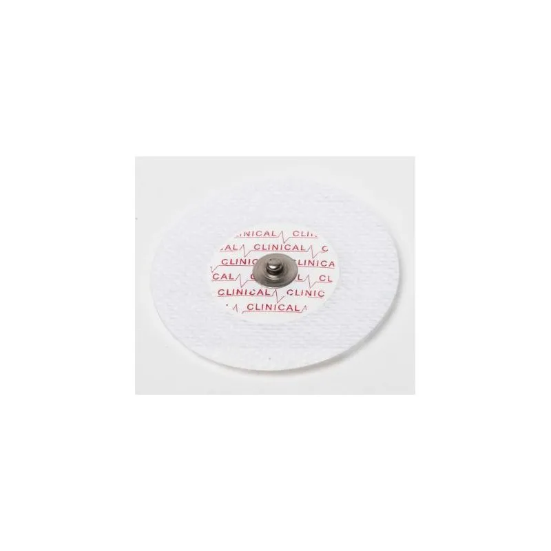 [26 050 48] Electrodes ECG prégélifiées support Textile pour adulte. Hypoallergénique 55mm - 30pcs