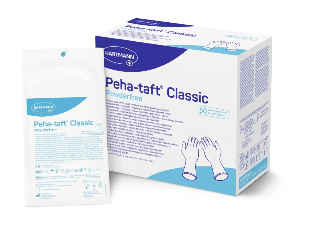 [942645] Gants stériles Peha-taft classic sans poudre 50 paires (6)