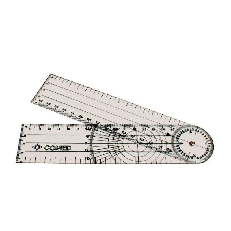 Goniomètre plastique 20 cm - 360°