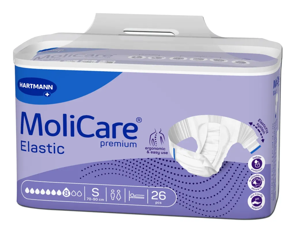 [165471] Changes Complets MoliCare Premium Elastic 8g (Small, Sachet 26pcs)