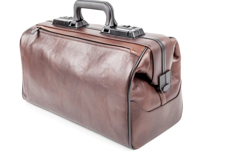 Malette Durasol Rusticana Cuir - Large 2 poches + 1 porte ampoule