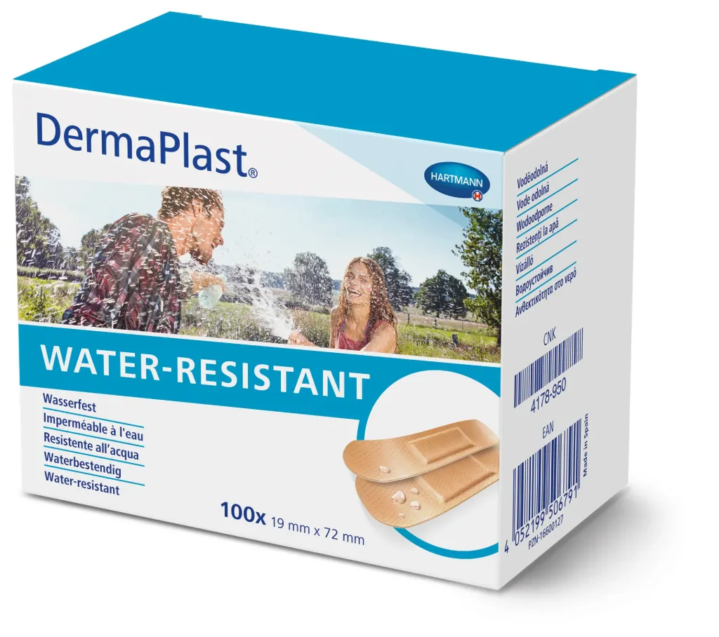 Pansements adhésifs hypo-allergéniques - DermaPlast Water-Resistant