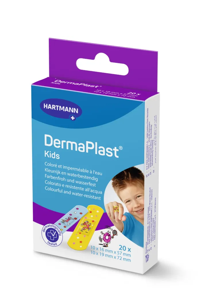 [535648] Pansements adhésifs DermaPlast Kids