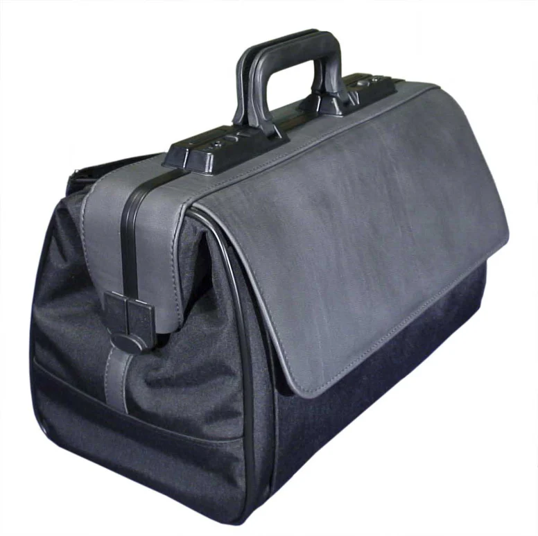 [8161] Malette Durasol Rusticana Nylon - Large 2 poches + 1 porte ampoule