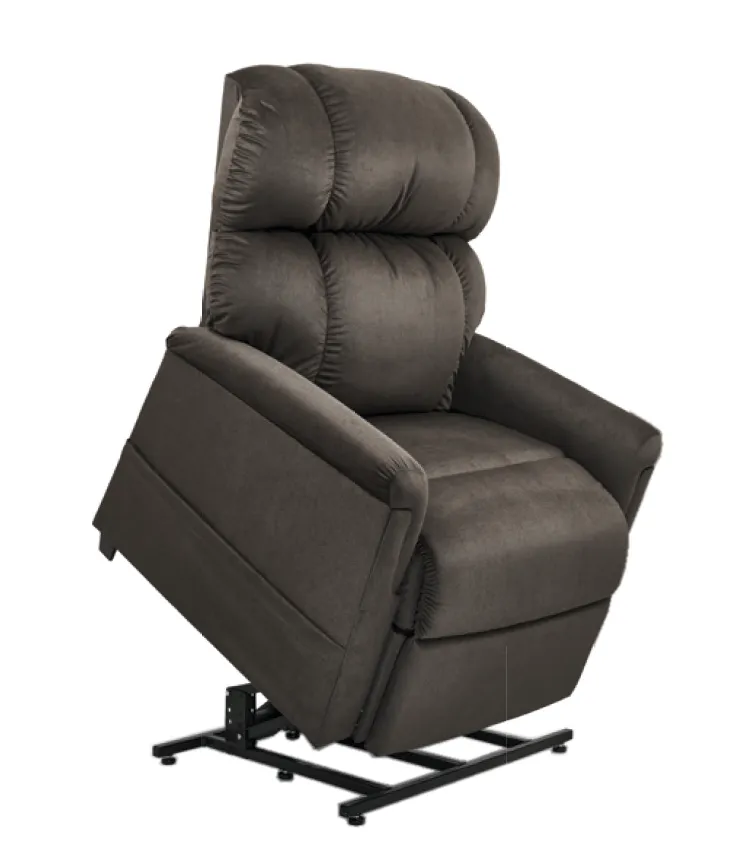[1581] Fauteuil releveur Confort XXL 2 Moteurs (Velours Soft Touch Bronze)