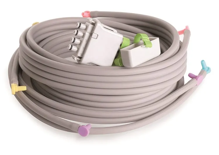 [LTM571] Tubes 2 x 4 sections pour 2 bottes ou 2 bras - Pressothérapie Advance
