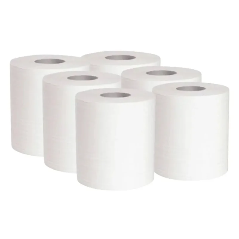 [D019] Bobines essuyage à dévidage central sans mandrin 305m x 22cm - 6 bobines