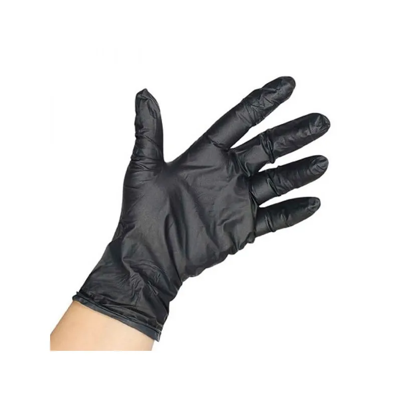Gants nitrile noirs 100pcs - Acticare - 3,5gr (Small)