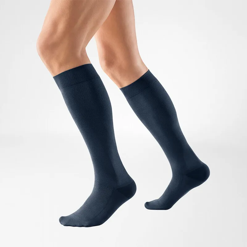 Bas de compression VenoTrain Business (Classe 1, Marine, Finition Bord Cote, Small, Normal, Court, Short (EU 36-41))