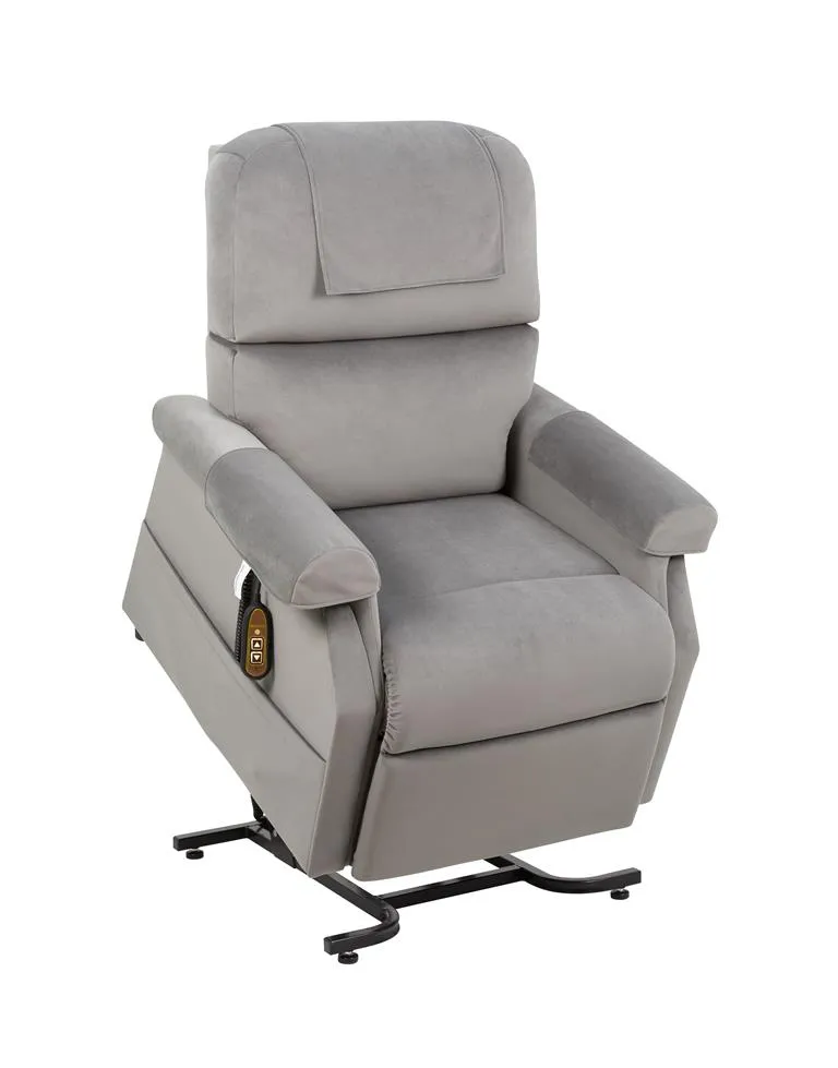 Fauteuil Releveur Confort Premium (Velours Soft Touch Chocolat)