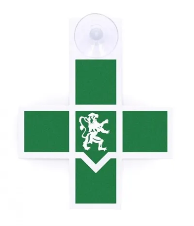 Caducée Croix Infirmier avec ventouse