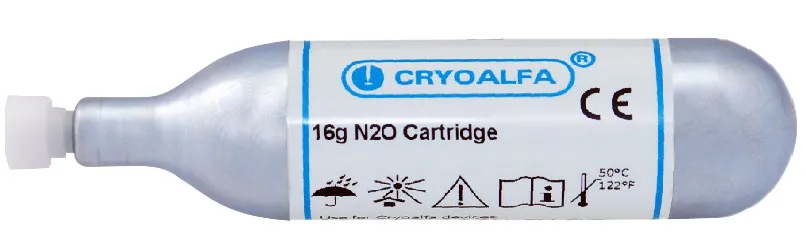 [CA-K-V16] Cartouche Cryoalfa (16g, Super & Lux)